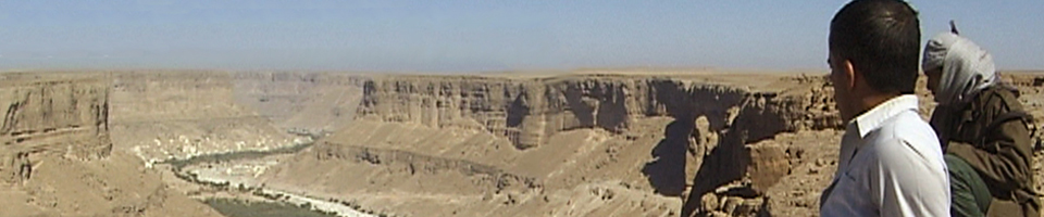Wadi Doan, Jemen - Blick ins Tal